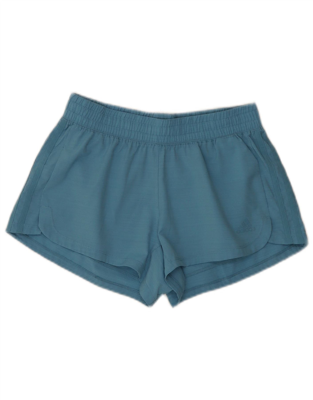 Adidas Pantalones cortos deportivos para mujer UK 8/10 Pequeño Azul Poliéster