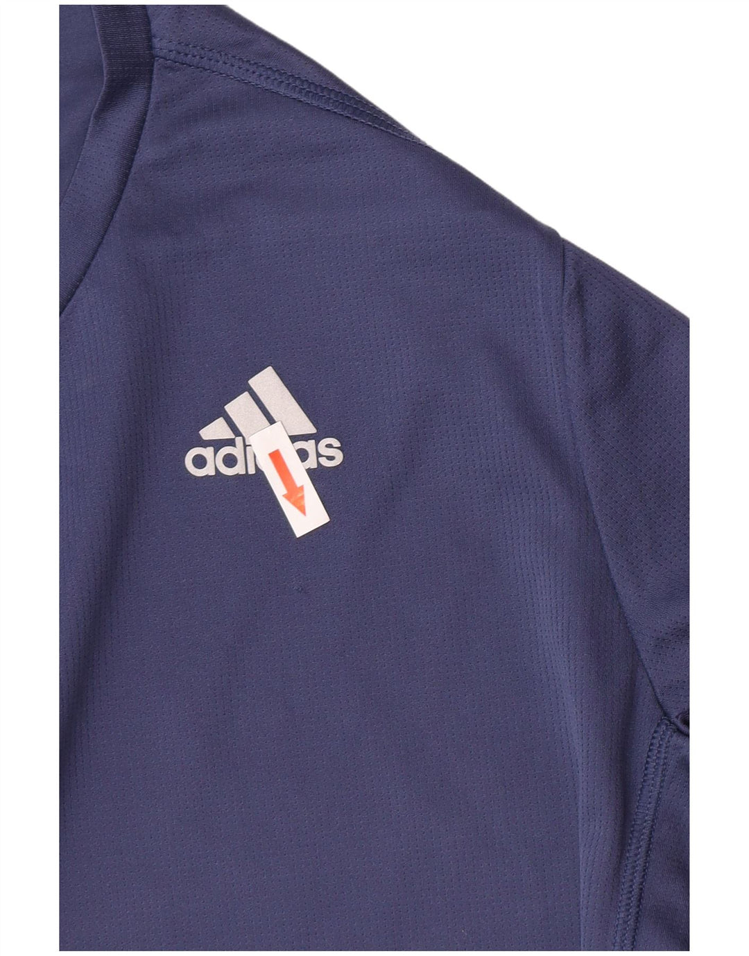 Adidas Hombre Aeroready Camiseta Top Pequeño Azul Marino Poliéster