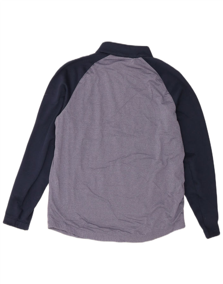 Nike Golf - Chándal con cremallera y cuello para hombre, color azul marino mediano