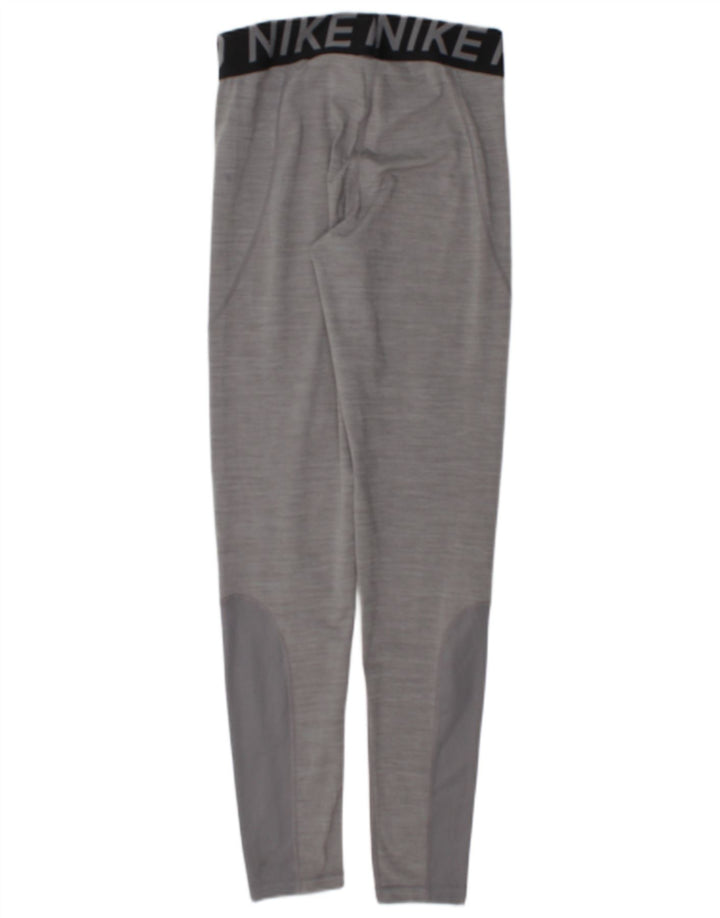 Nike Leggings Dri Fit Graphic para mujer, talla 40, color gris medio