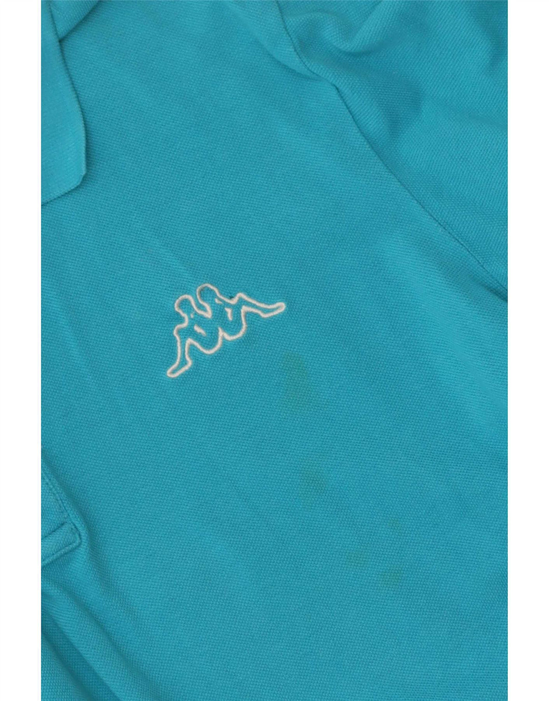 Polo Kappa Hombre Small Azul Algodón