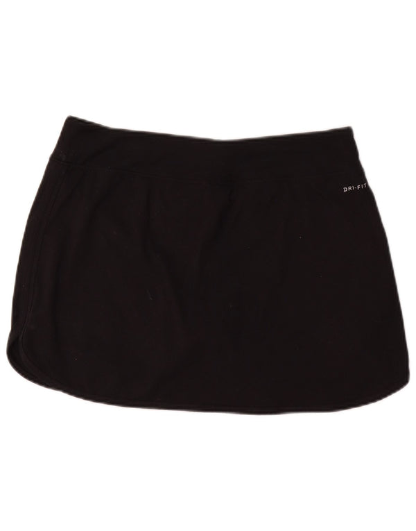Nike Falda de tenis Dri Fit para mujer UK 44 Mediana Negro Poliéster