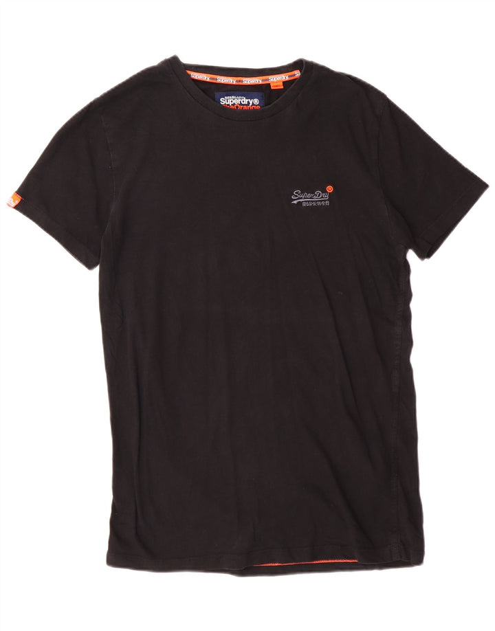 Superdry Camiseta para hombre Top Small Black Cotton