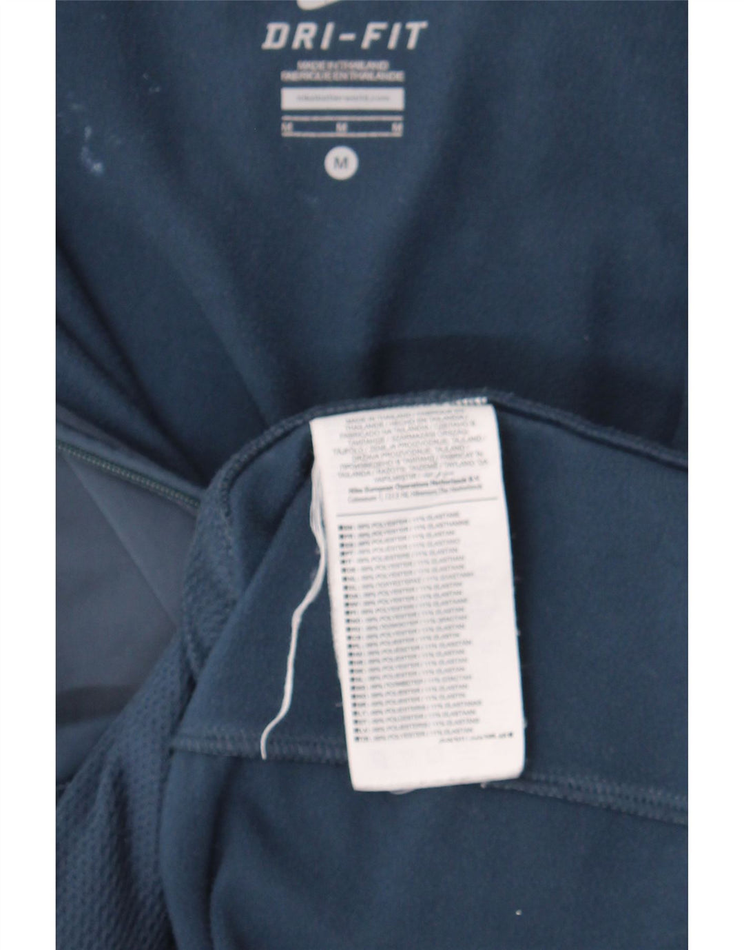 Nike - Chaqueta de chándal para hombre, color azul medio, poliéster
