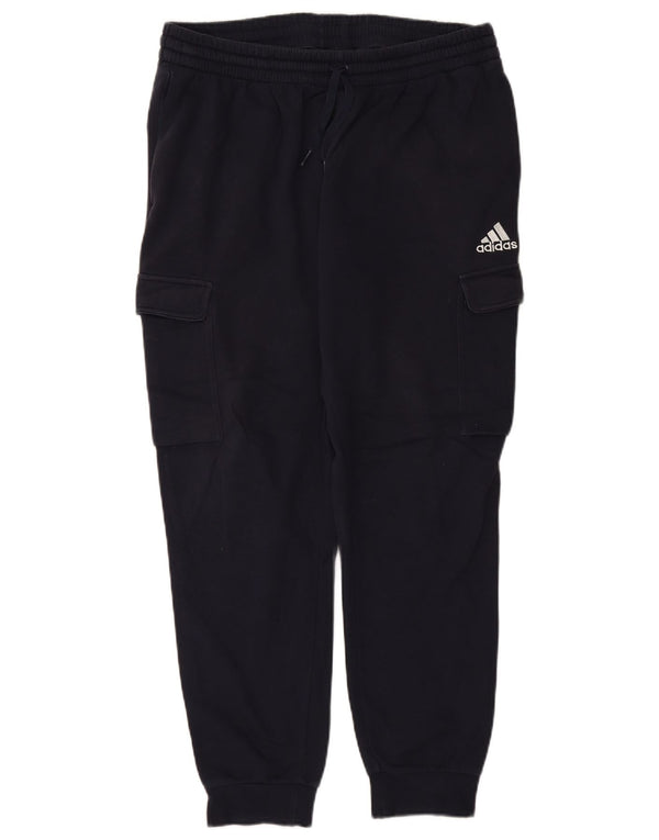 ADIDAS Hombre Cargo Chándal Pantalones Joggers XL Azul Marino