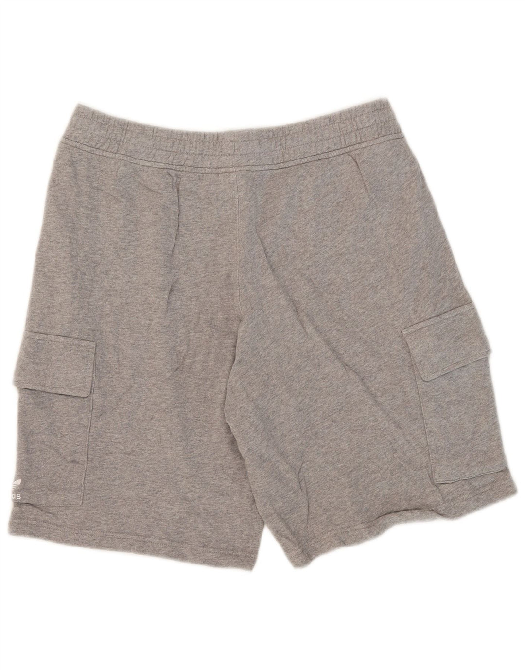 Adidas Mens Cargo Sport Shorts Grande Gris Algodón