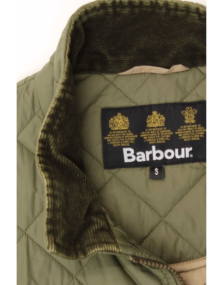 Barbour Chaqueta acolchada para hombre UK 36 Small Green
