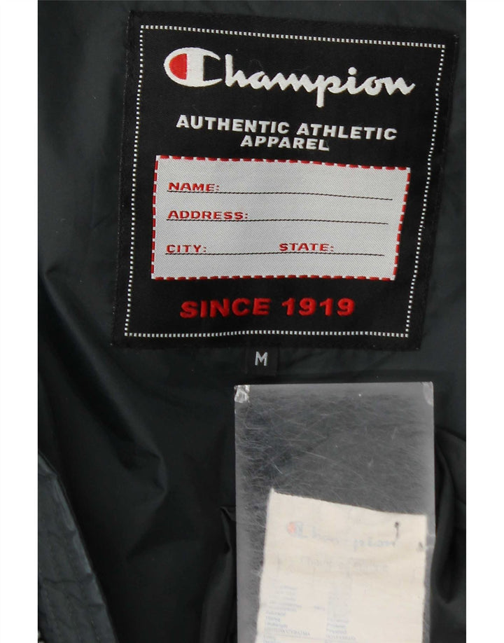 Champion Chaqueta acolchada con capucha para hombre UK 38 Poliamida gris medio