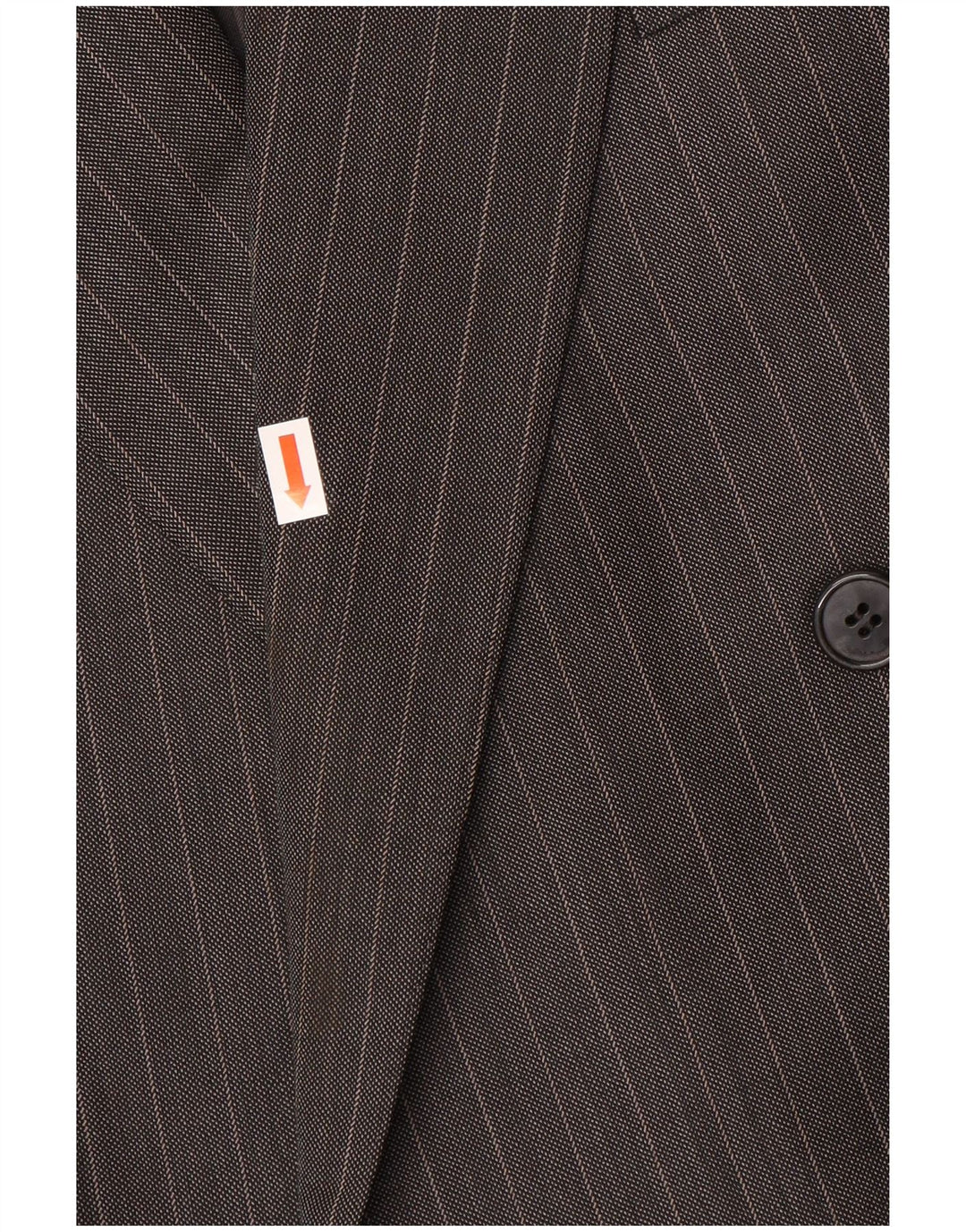 JAEGER Chaqueta tipo blazer con doble botonadura para hombre IT 54 2XL Lana gris a rayas