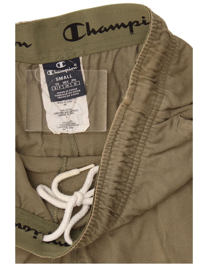 Champion Pantalones Cortos Deportivos Para Hombre Pequeño Algodón Caqui