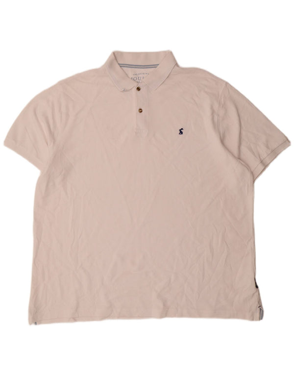 Joules Polo De Corte Clásico Para Hombre 2XL Algodón Blanco