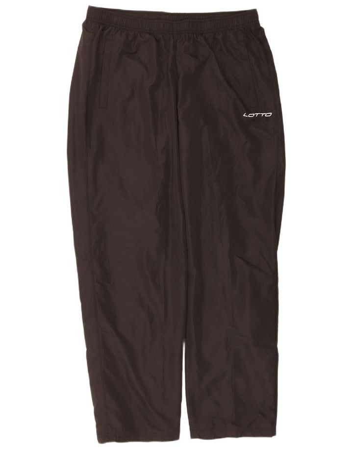 Lotto Pantalón Chándal Hombre UK 44/46 2XL Negro Poliéster