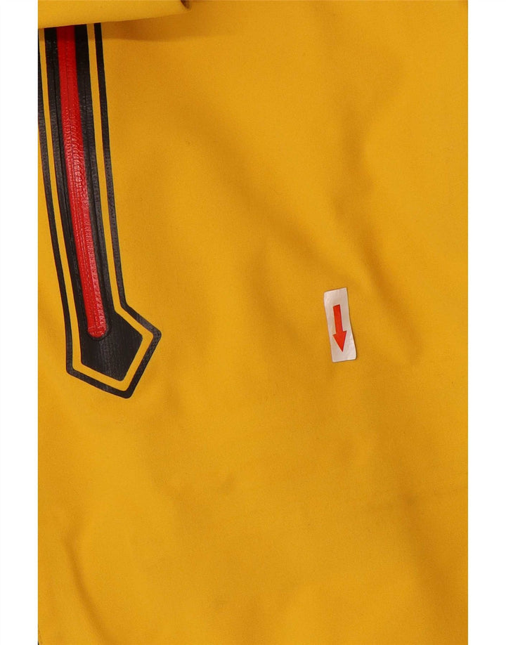 McKinley Chaqueta impermeable con capucha para hombre UK 38 Medium Yellow