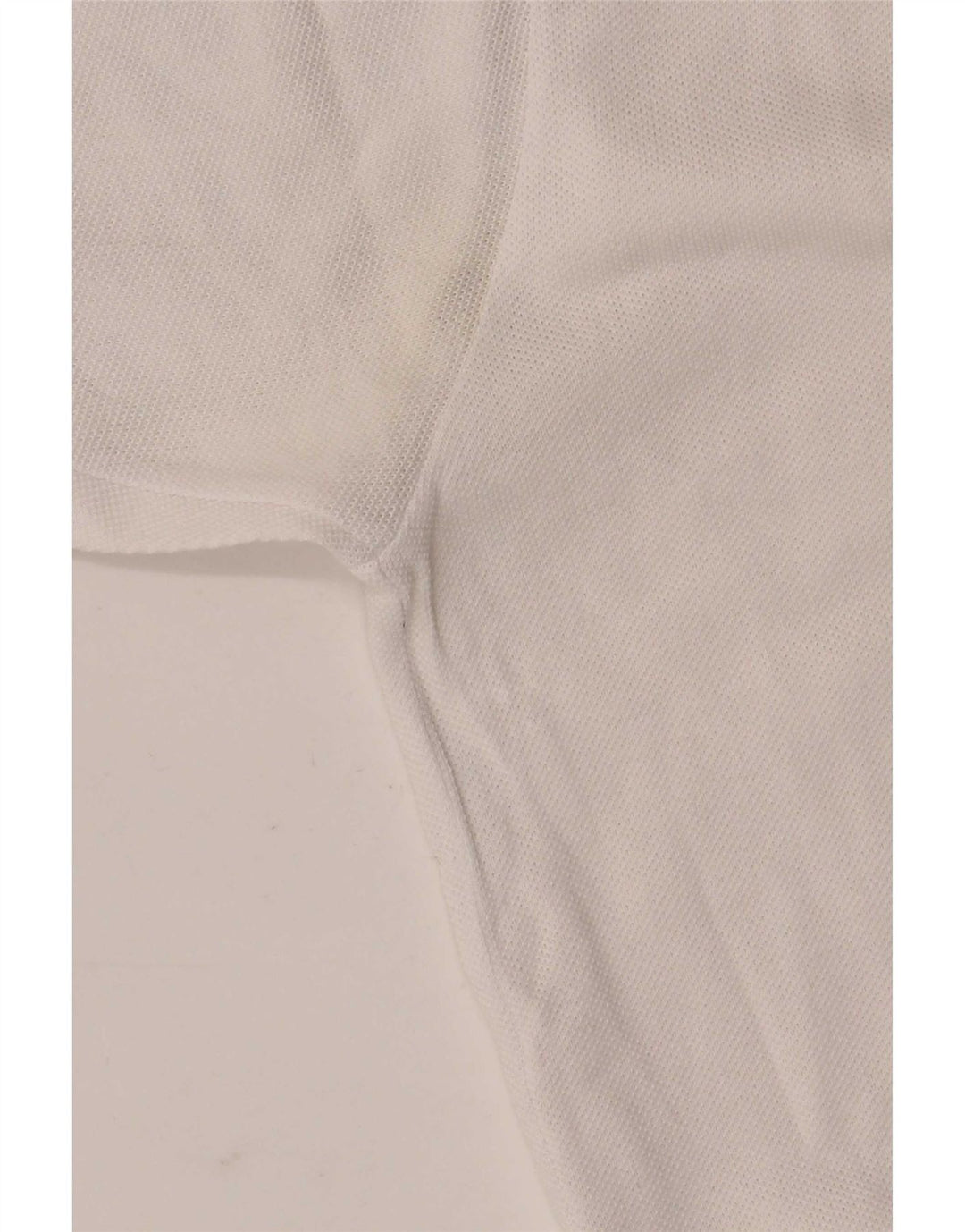 Lacoste Polo para hombre talla 3 pequeño algodón blanco