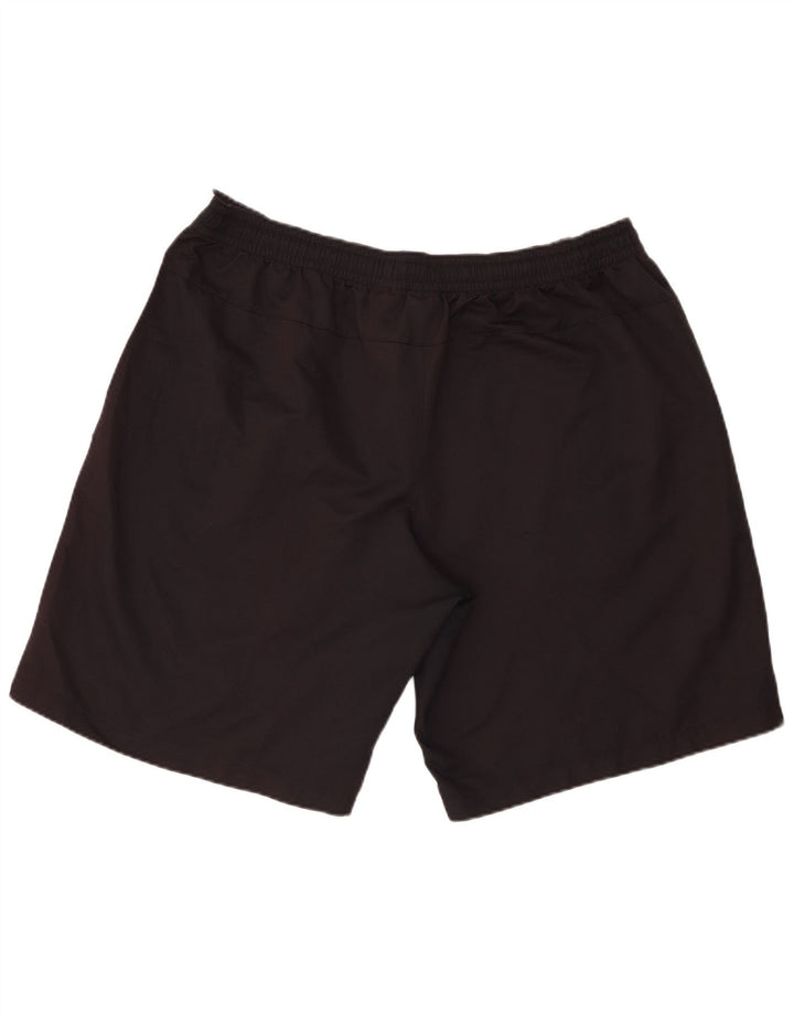 Nike - Pantalones cortos deportivos para hombre (talla XL), color negro, poliéster