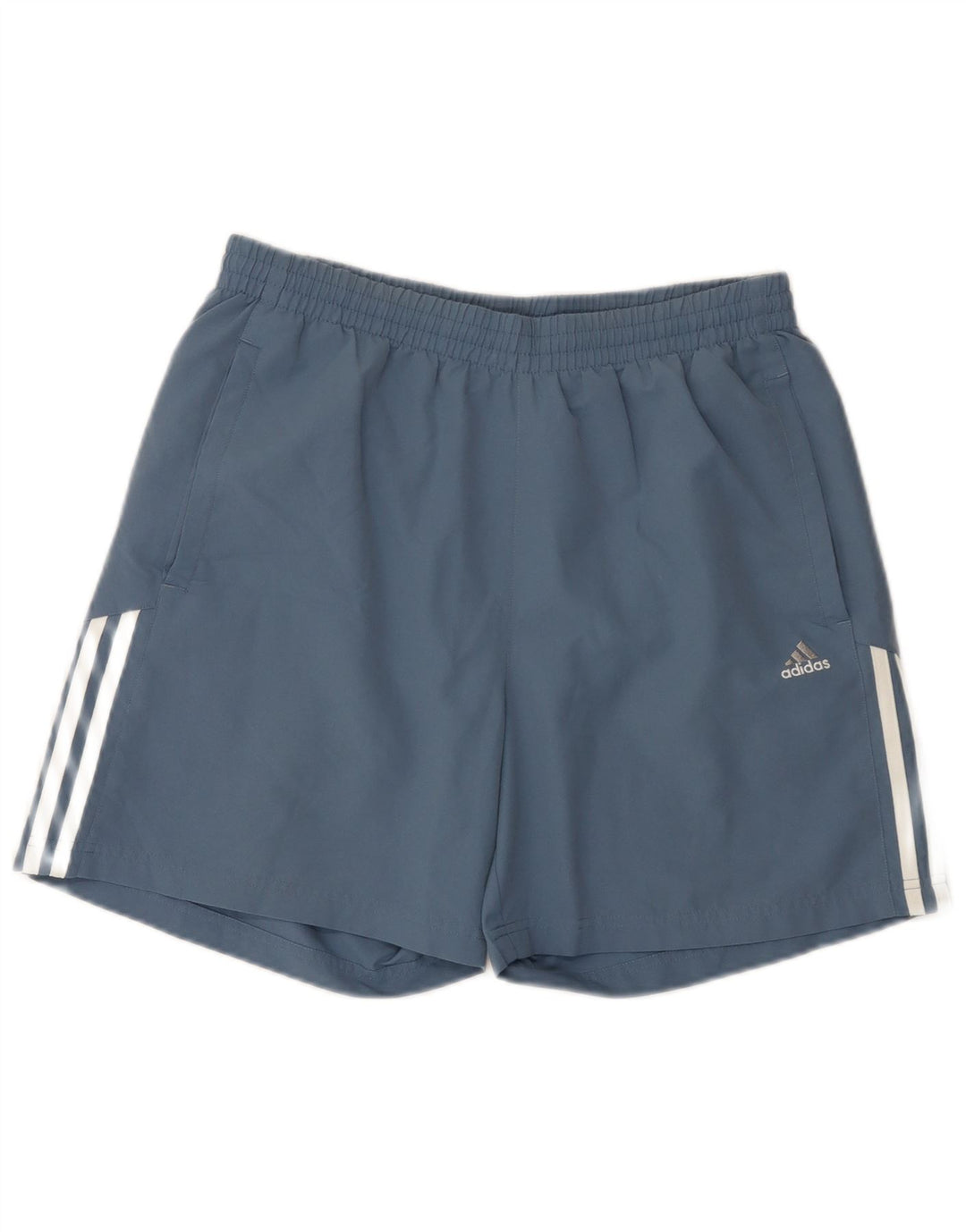 Pantalón Corto Deportivo Adidas Hombre Azul Medio Poliéster