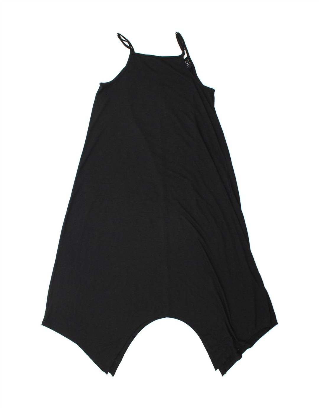 MOSSIMO Womens Sleeveless Asymmetrical Dress UK 12 Medium Black Polyester Vintage Mossimo and Second-Hand Mossimo from Messina Hembry 