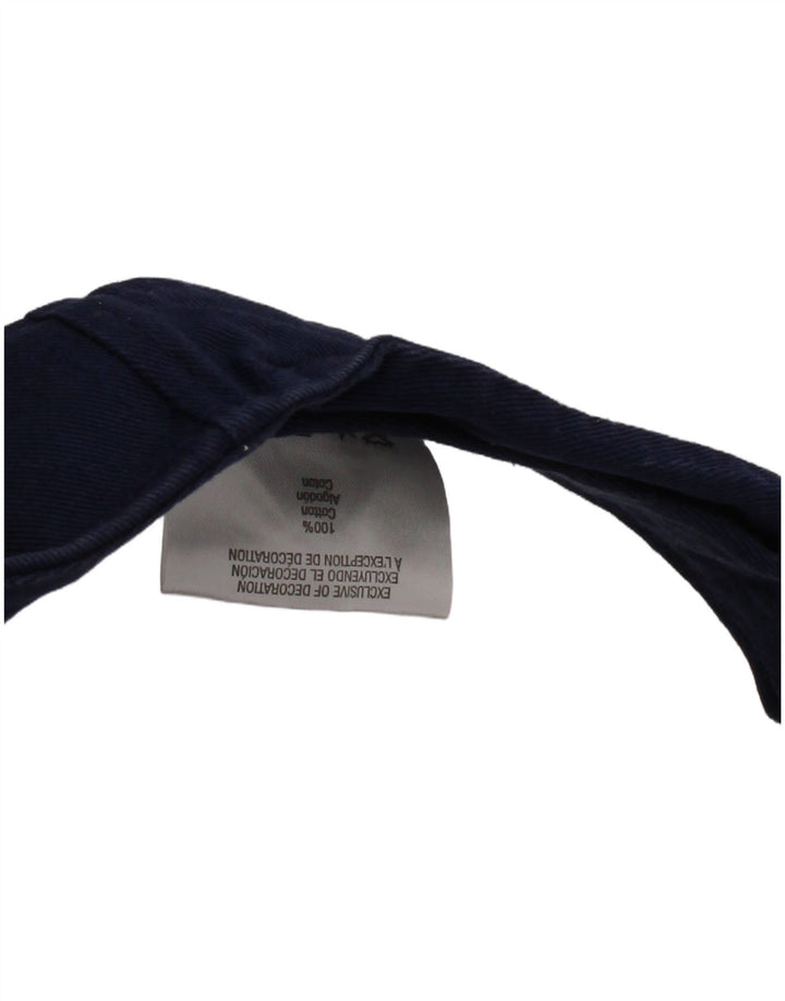 Champion - Gorra con visera para mujer, talla única, algodón azul marino