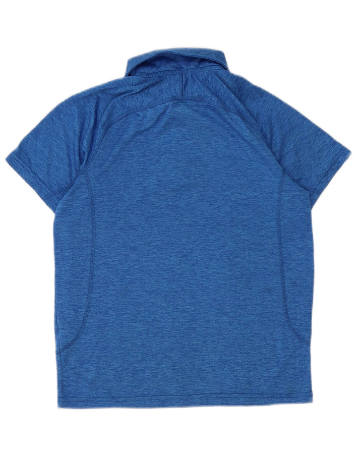 REEBOK Polo de Niño 11-12 Años Azul Moteado Poliéster