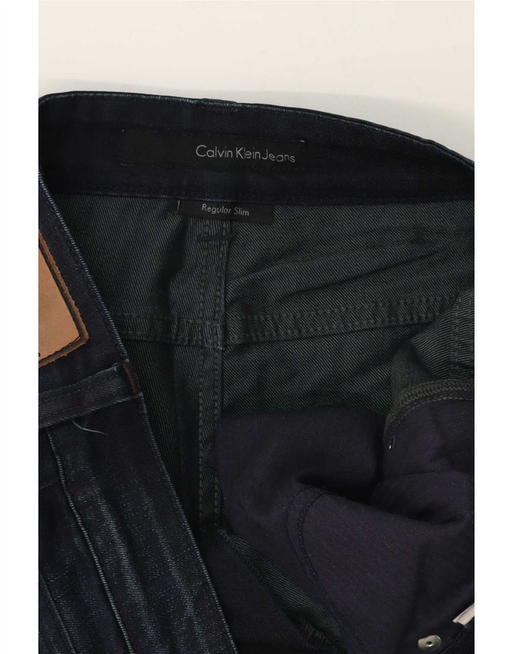 Calvin Klein Jeans Regular Slim para Hombre W32 L30 Azul