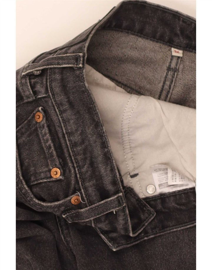 Vaqueros Levi's Mujer Tapered W26 L27 Algodón Negro