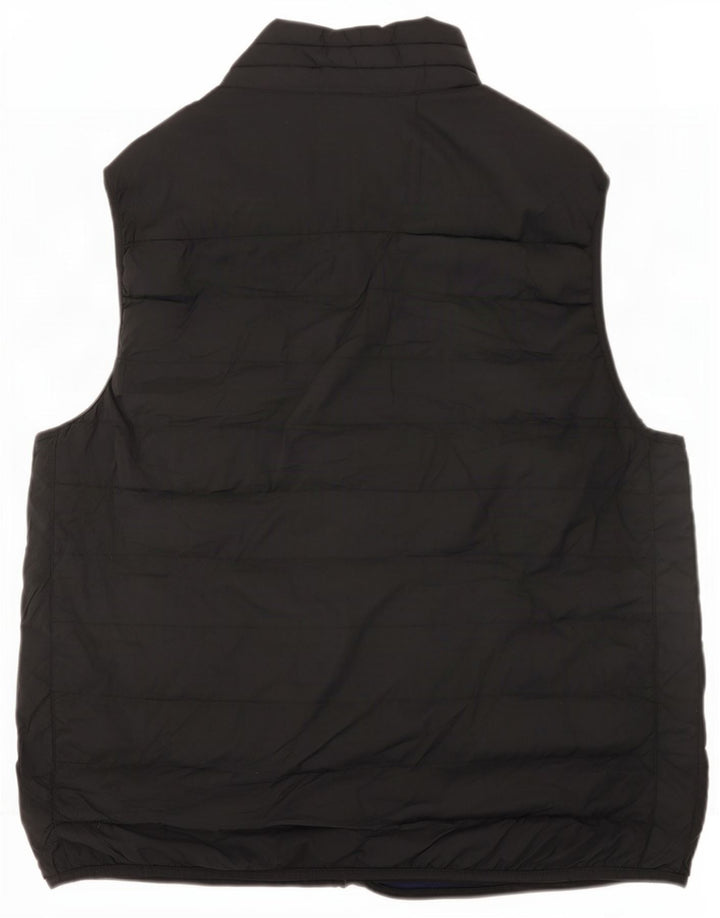 Chaqueta acolchada para mujer Gap UK 46 Large Nylon negro