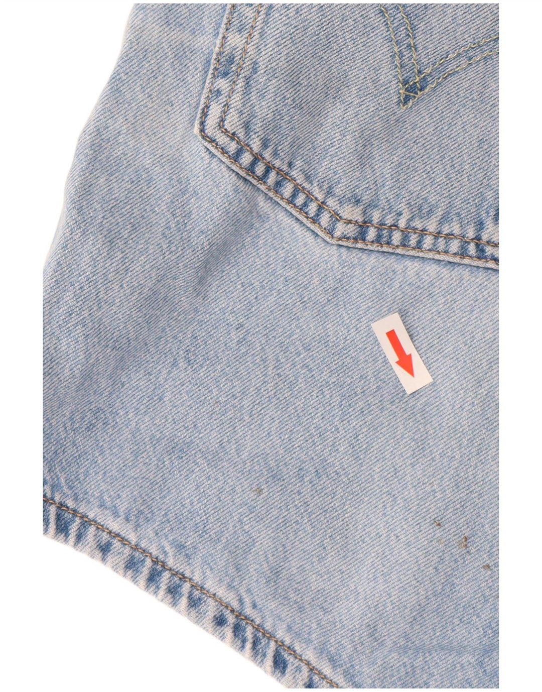 Shorts Levi's Mujer W28 Algodón Azul Medio