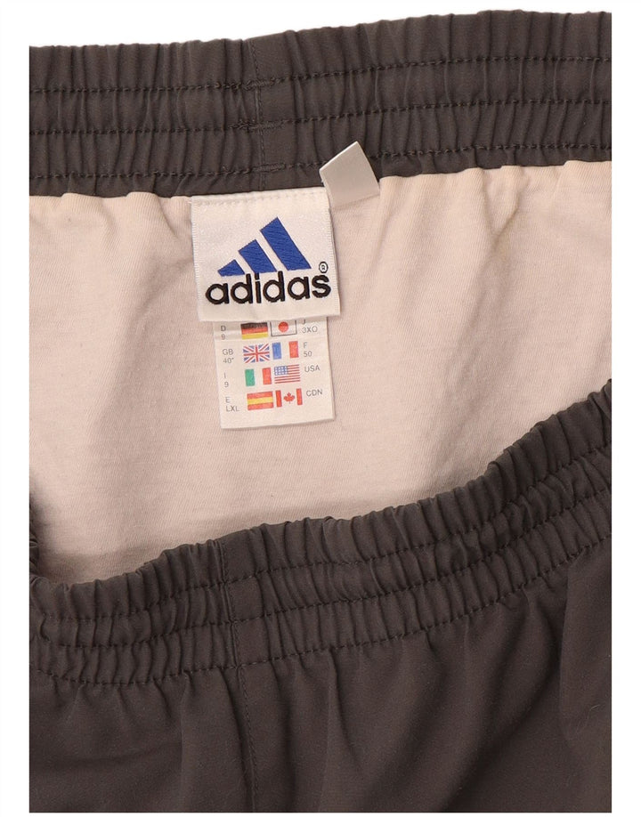 Pantalones cortos deportivos ADIDAS para hombre XL Gris Poliéster