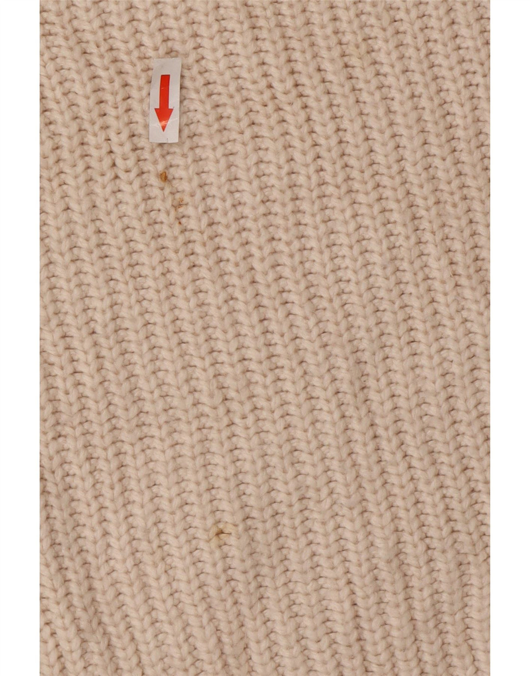 Marks & Spencer Suéter tipo jersey con cuello redondo para mujer UK 14 Medium Off White