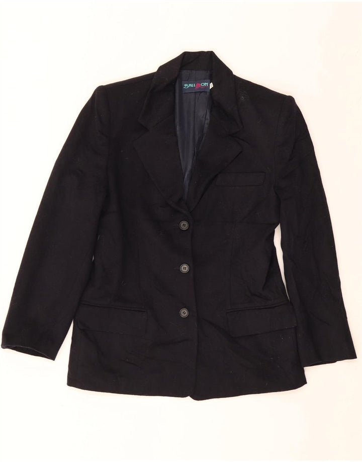 Chaqueta tipo blazer de 3 botones para mujer Ball On IT 42 Lana virgen azul marino mediana