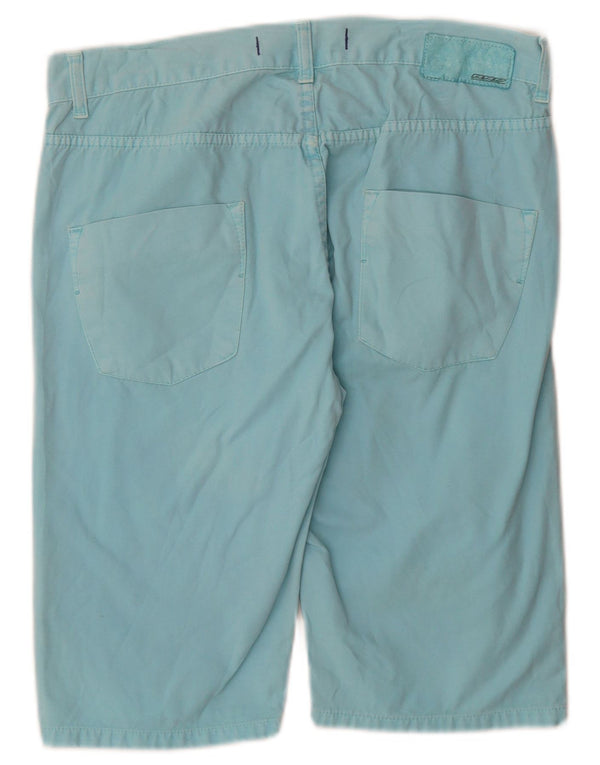 RRD Pantalones cortos casuales para hombre W32 Algodón azul medio