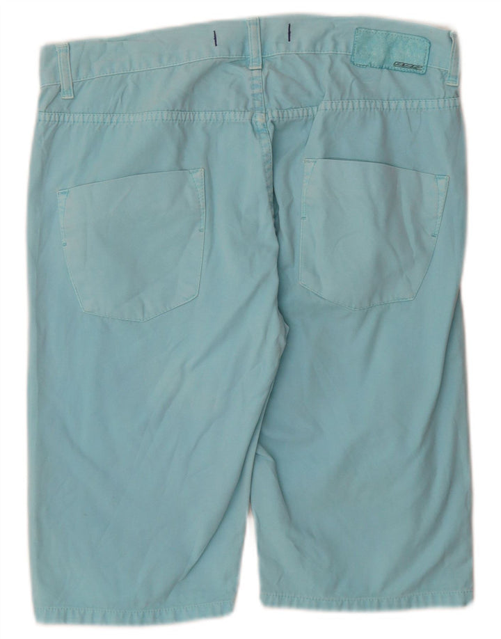 RRD Pantalones cortos casuales para hombre W32 Algodón azul medio