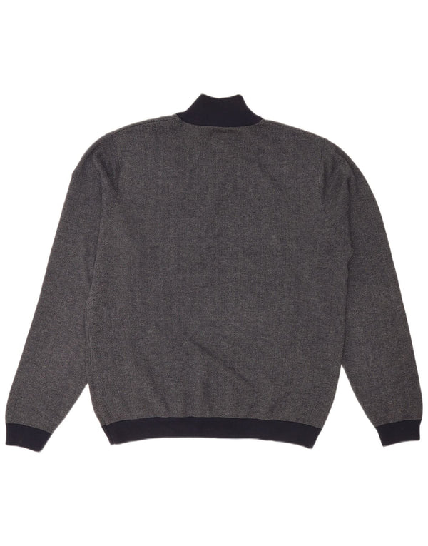 North Sails Jersey Gráfico Con Cremallera Y Cuello Para Hombre XL Algodón Azul Marino