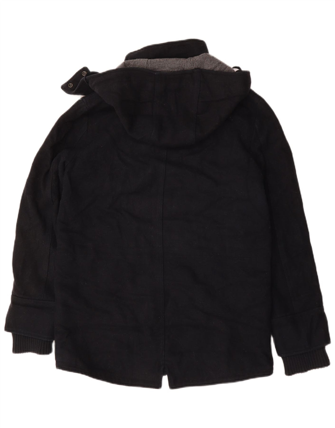Superdry Parka con capucha para hombre, talla 36, lana azul marino pequeña