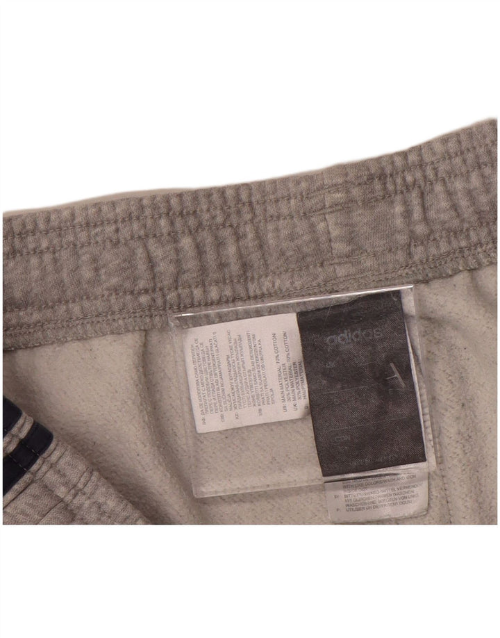 Adidas Pantalones De Chándal Gráficos Para Hombre Algodón Gris Grande