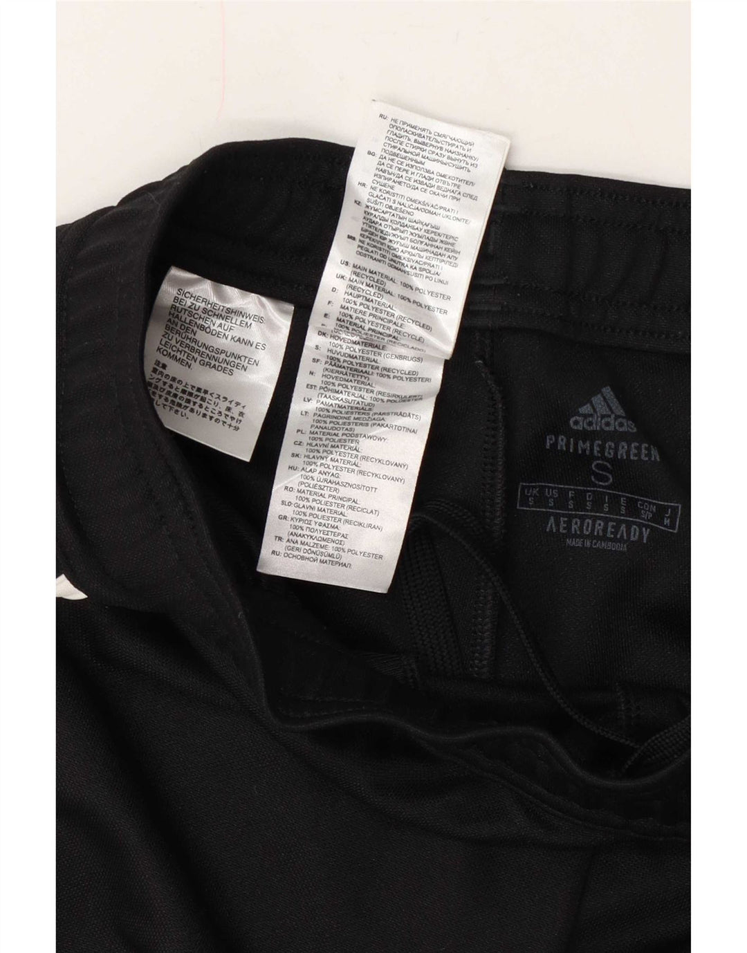 Adidas Hombre Aeroready Pantalones De Chándal Pequeño Negro Poliéster