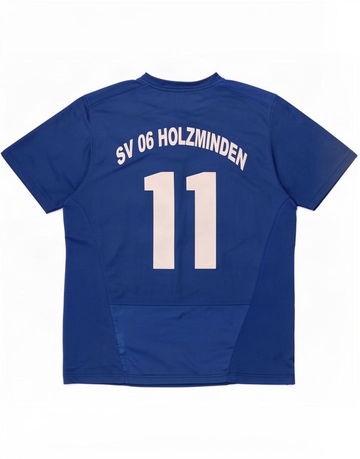 Nike - Camiseta gráfica para hombre, talla 42/44, poliéster azul grande