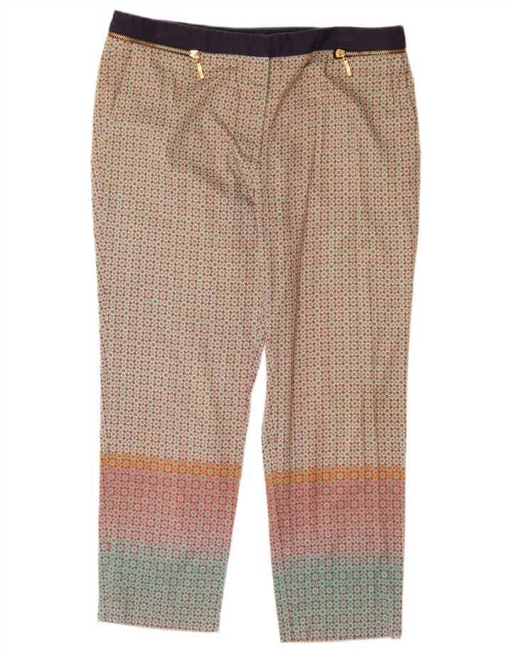 Zara Mujer Pantalones Cortos EU 40 Medium W30 L24 Multicolor Geométrico