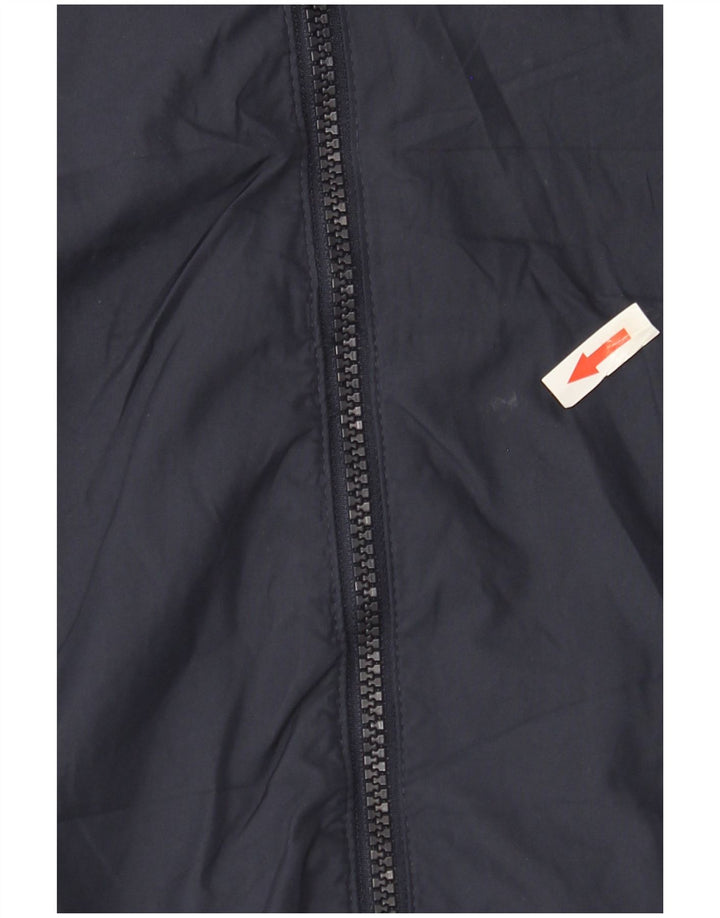 Adidas Stella McCartney - Chaqueta impermeable de gran tamaño para mujer, talla S, color azul marino
