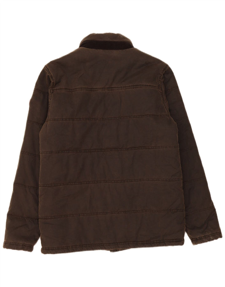 Weird Fish Chaqueta acolchada para hombre ES 38 Marrón medio Poliéster