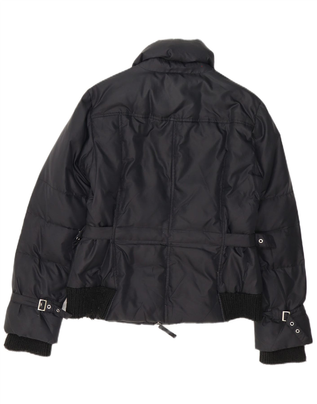 Chaqueta Acolchada Mujer Trussardi IT 42 Medium Negro Poliamida