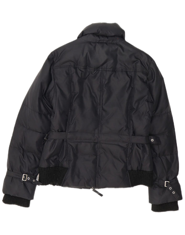 Chaqueta Acolchada Mujer Trussardi IT 42 Medium Negro Poliamida