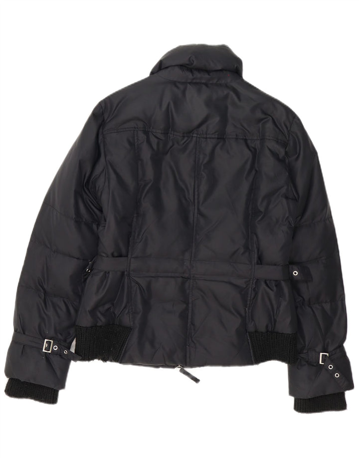 Chaqueta Acolchada Mujer Trussardi IT 42 Medium Negro Poliamida