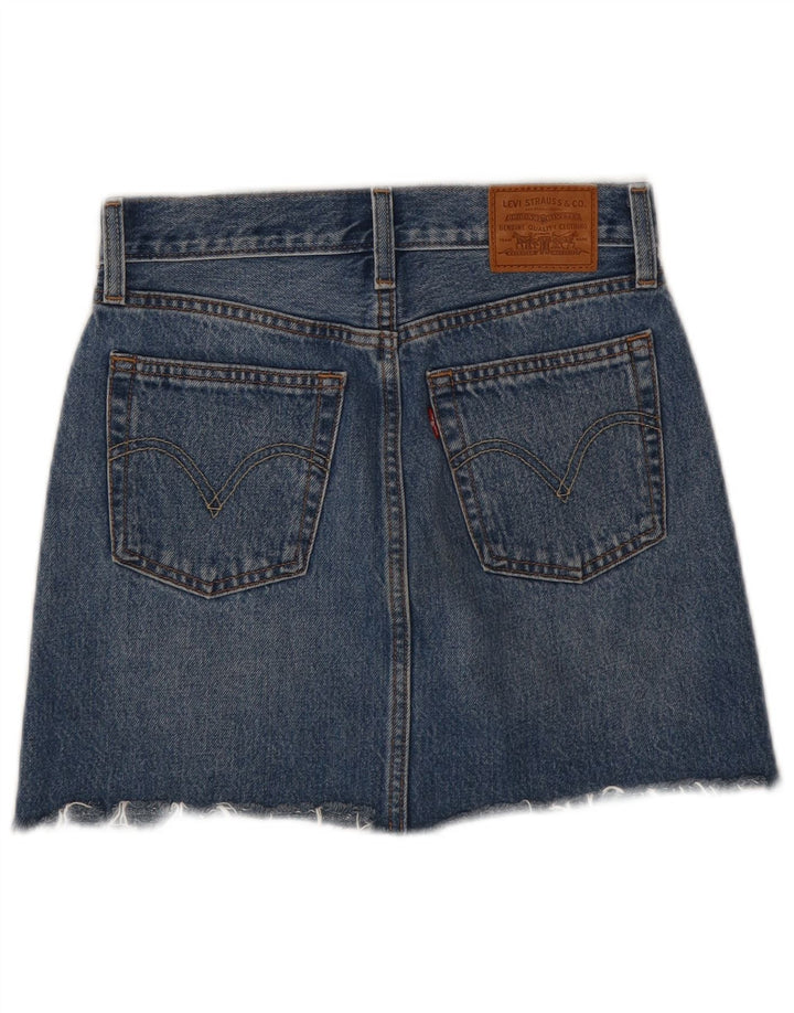 Falda Vaquera Levi's Mujer W24 XS Algodón Azul