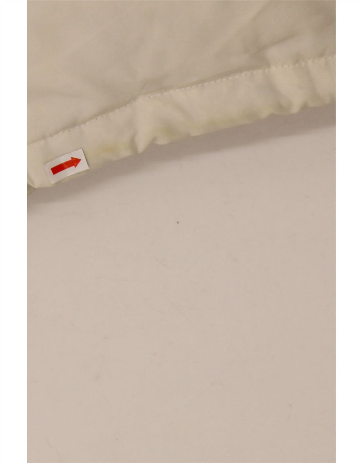 Invicta Chaqueta acolchada holgada con capucha para hombre UK 36 Small White Poliéster