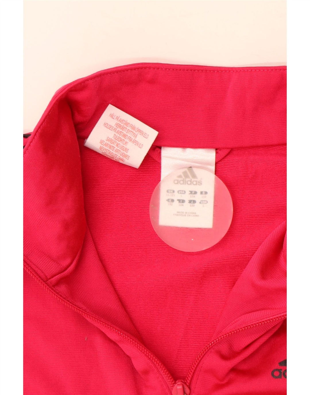 Adidas Chaqueta Chándal Niña 11-12 Años Rosa Poliéster