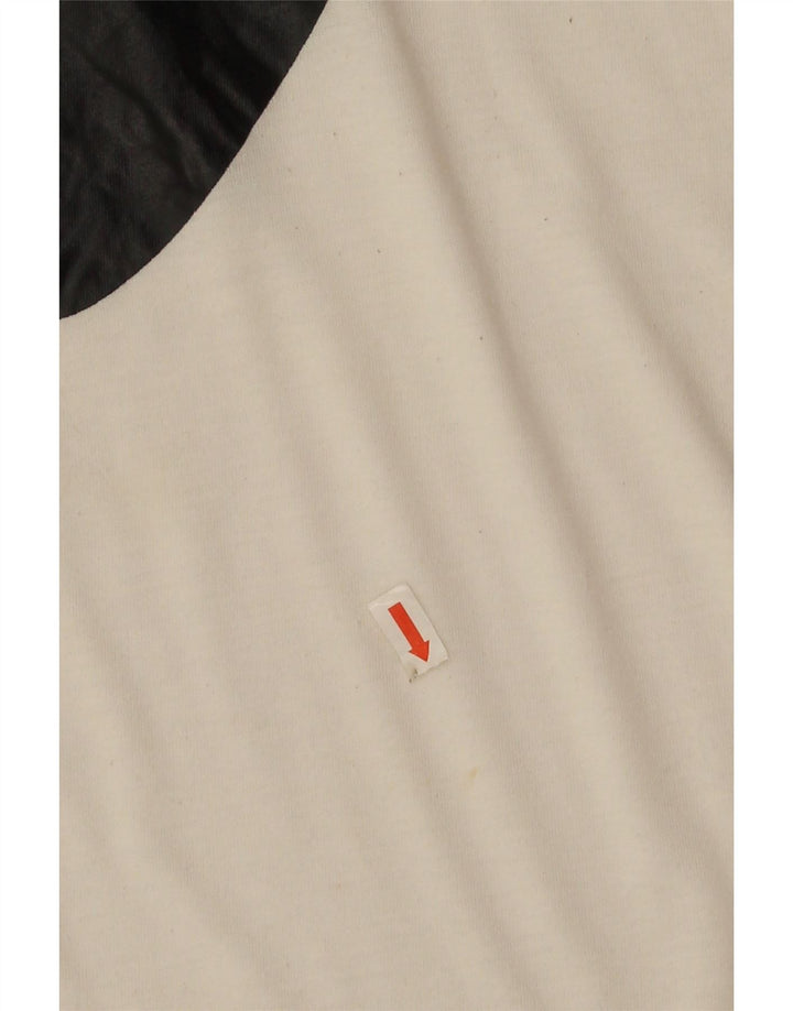 Nike - Camiseta gráfica para mujer, talla 40, poliéster blanco mediano