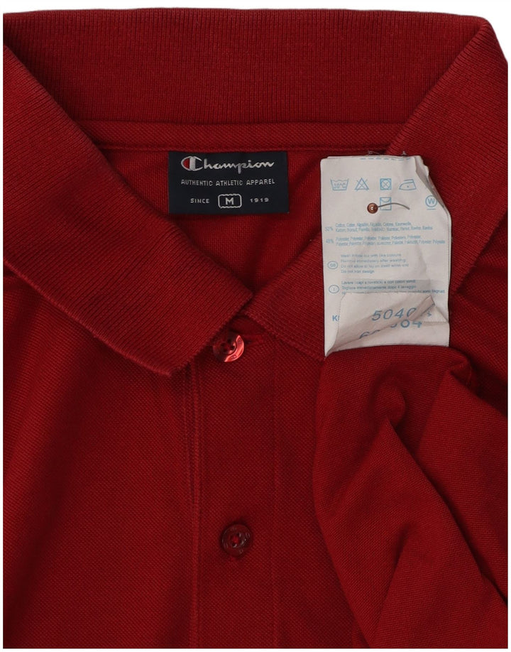 Champion Polo Hombre Algodón Rojo Medio