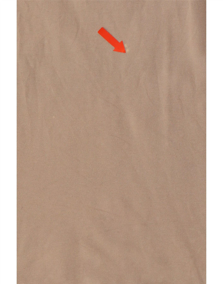 ADIDAS Top corto sin mangas para mujer UK 40 Grande Gris