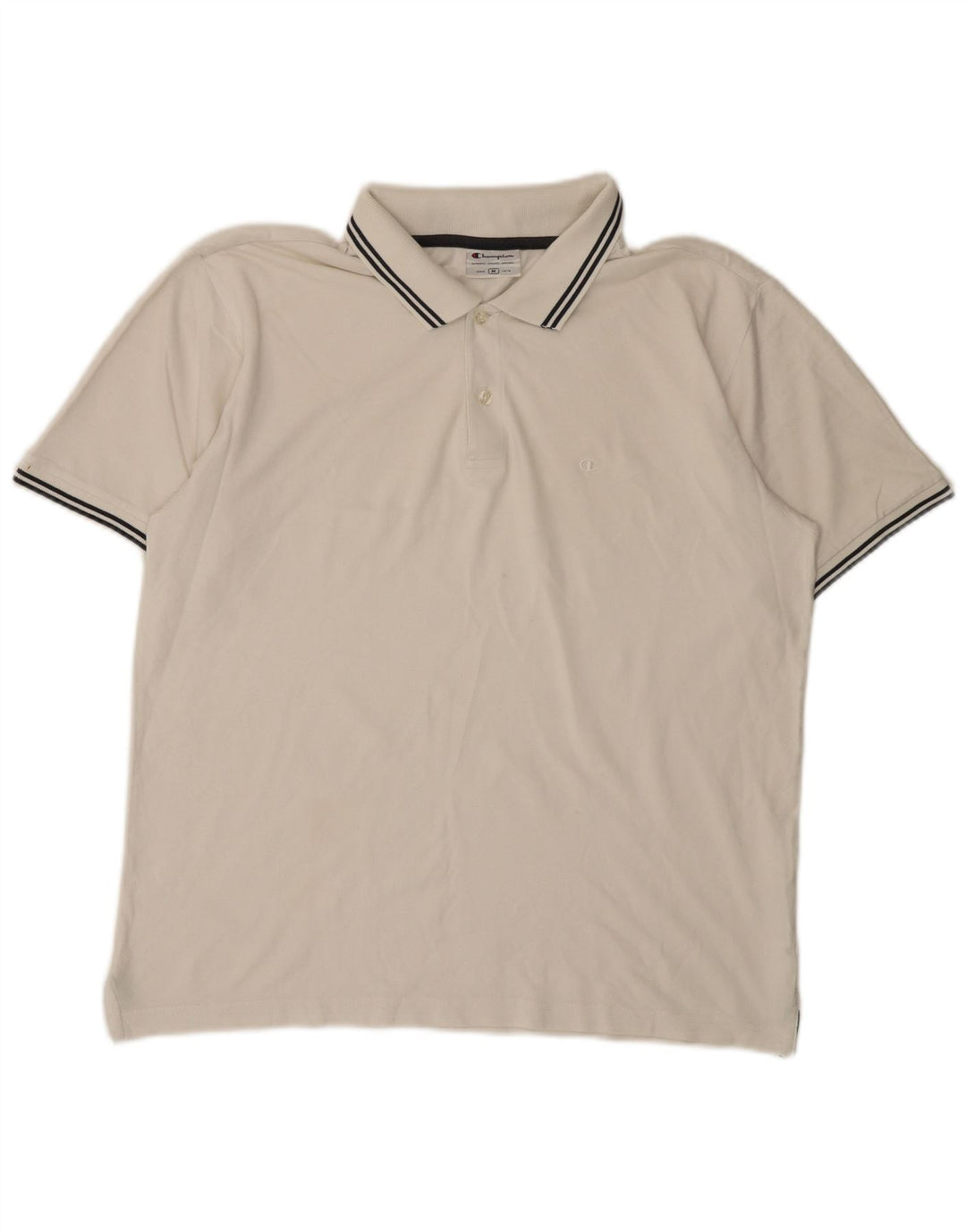 Champion Polo Hombre Algodón Blanco Mediano